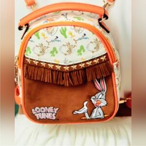 Looney Tunes X Unique Vintage Mini Fringe
Backpack. NWT